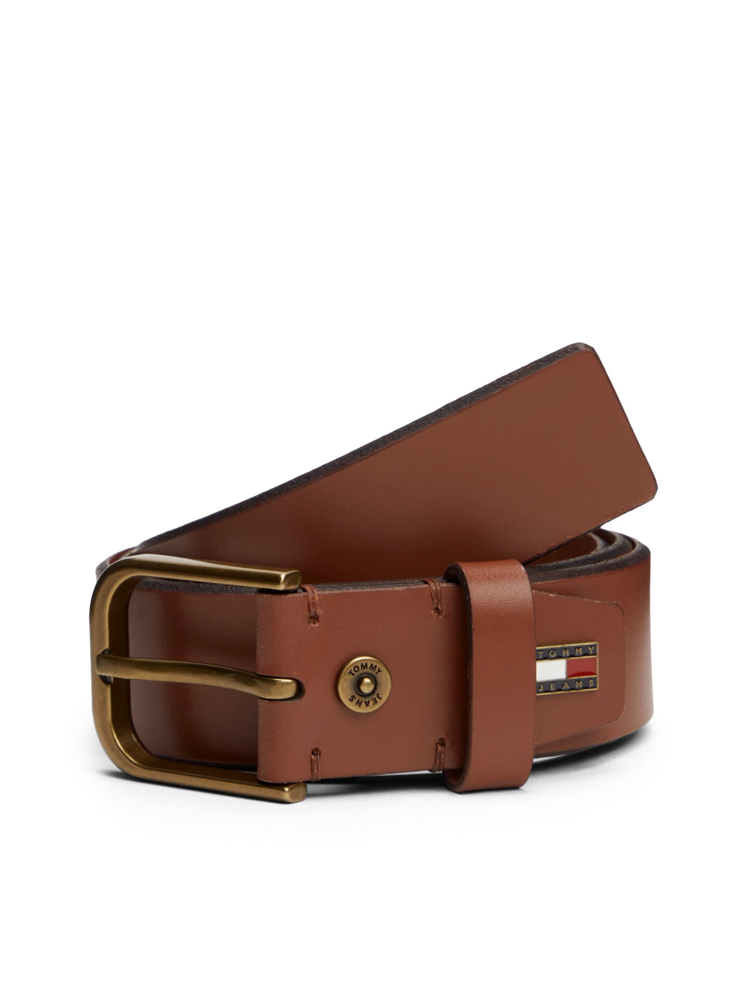 brūns Tommy Jeans Josta 'HERITAGE': no priekšpuses