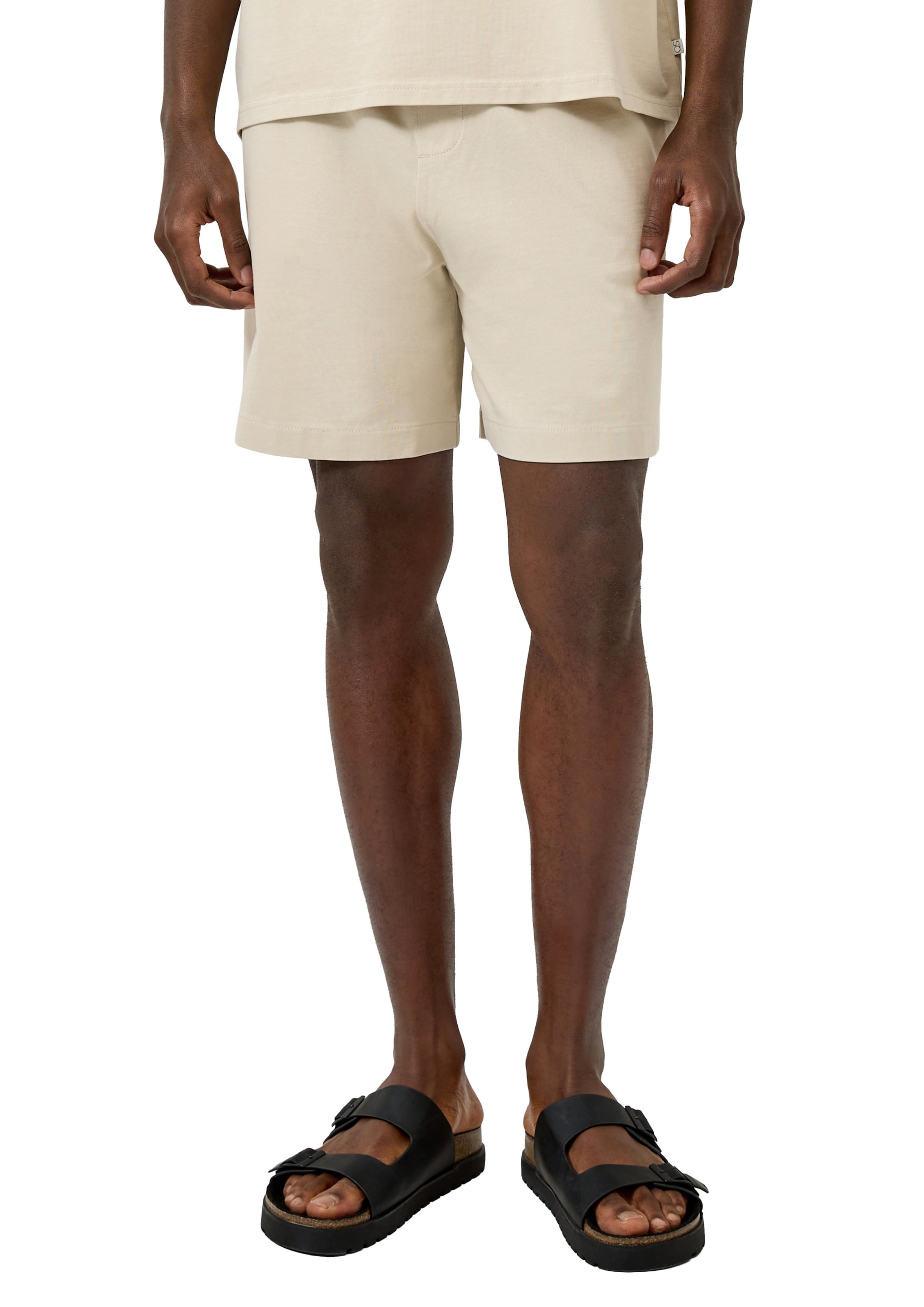 QS Regular Shorts in Beige