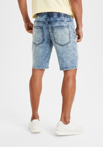 BUFFALO Regular Shorts in Blau