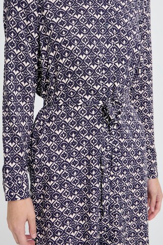 ICHI Shirtkleid 'IHVimse' in Beige