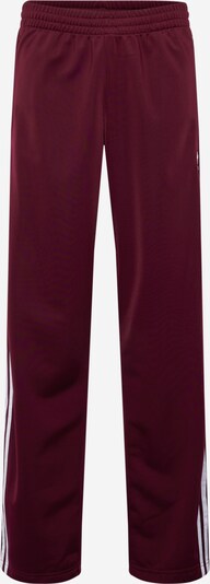 Pantaloni 'Adicolor Classics Firebird' ADIDAS ORIGINALS di colore bordeaux / bianco, Visualizzazione prodotti