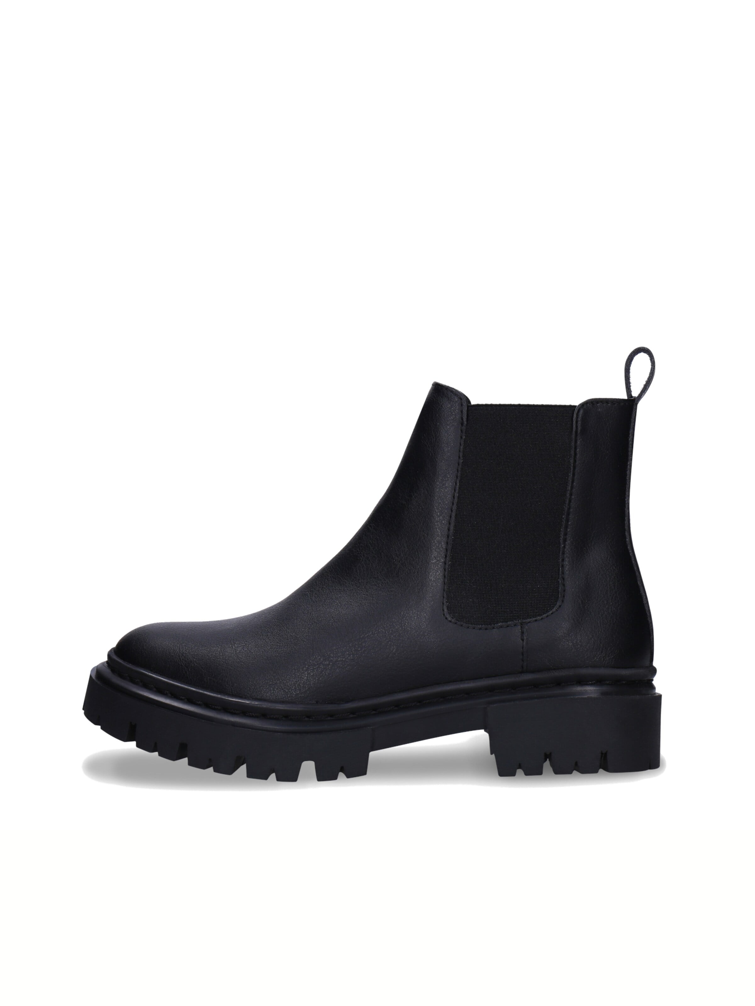 nae Vegan Shoes Kozačky 'Molly B' – černá: přední strana