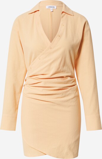 EDITED Robe-chemise 'Hedone' en orange pastel, Vue avec produit