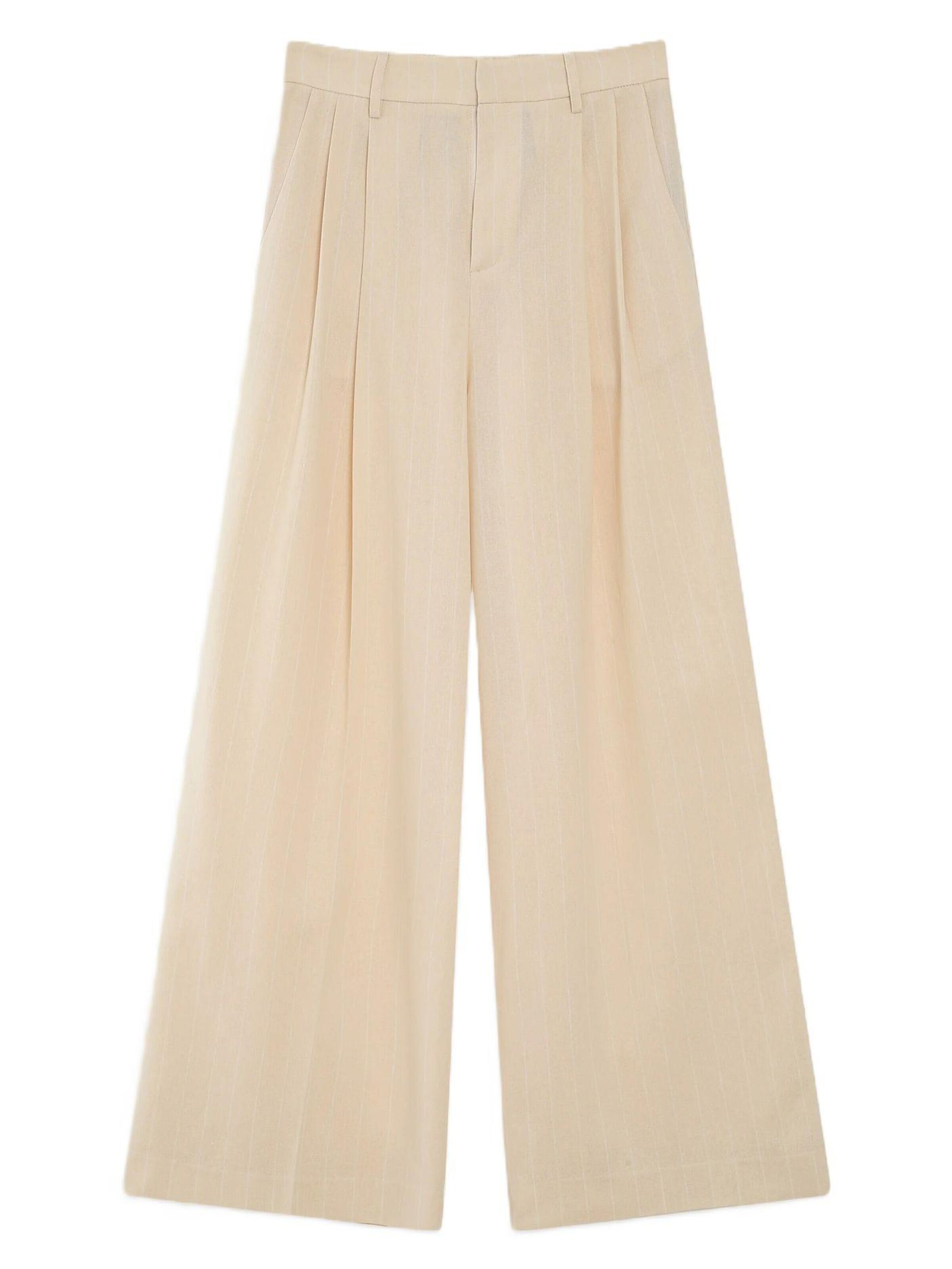 Grace & Mila Wide Leg Hose 'VERY'‌‌‌‌‌‌‌‌‌ in Beige: Vorderseite