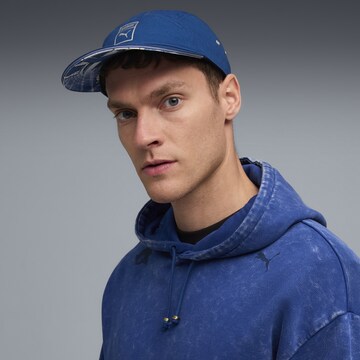 PUMA Cap 'PUMA x SONIC THE HEDGEHOG' in Blau: Vorderseite