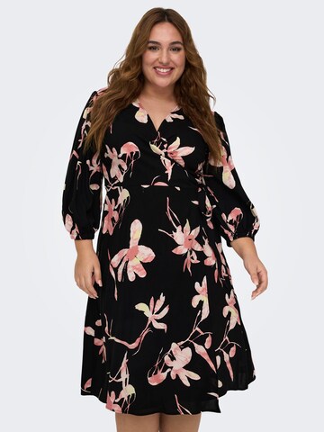 Robe 'Miwi' ONLY Carmakoma en noir : devant