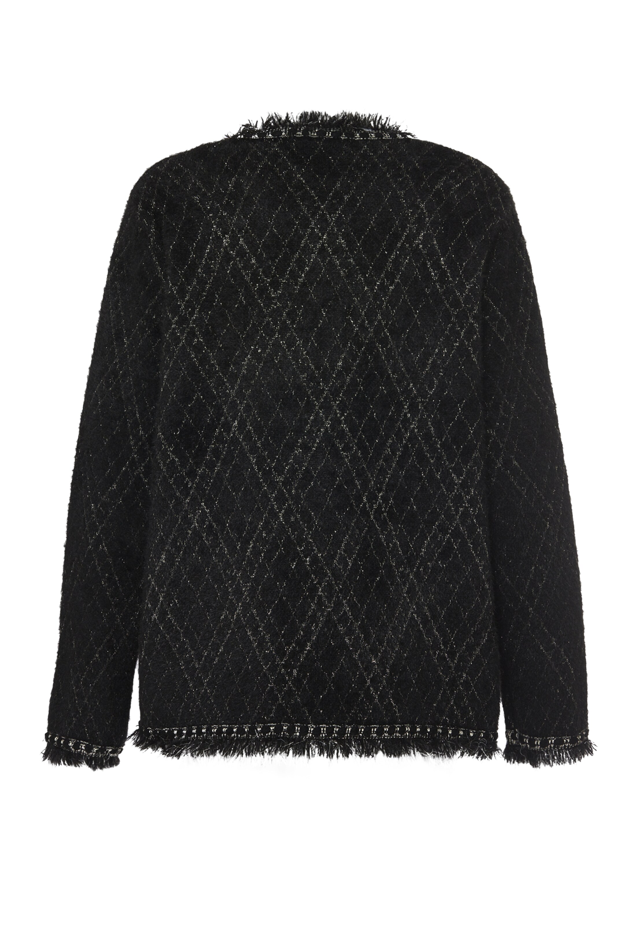 ALARY Knit cardigan in Black