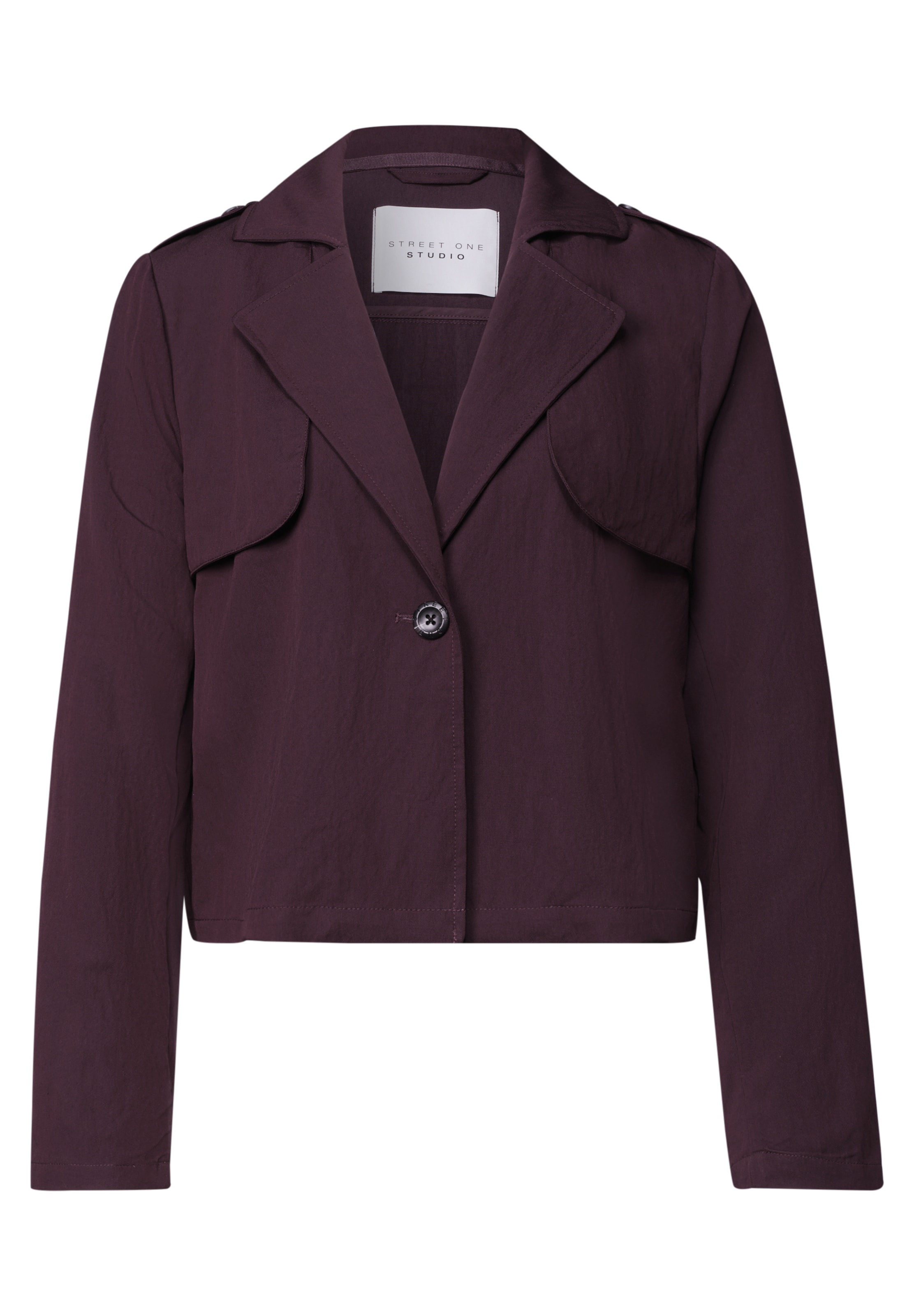Street One Studio Übergangsjacke in Lila: Vorderseite