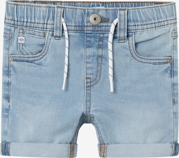 NAME IT Regular Broek 'RYAN' in Blauw: voorkant