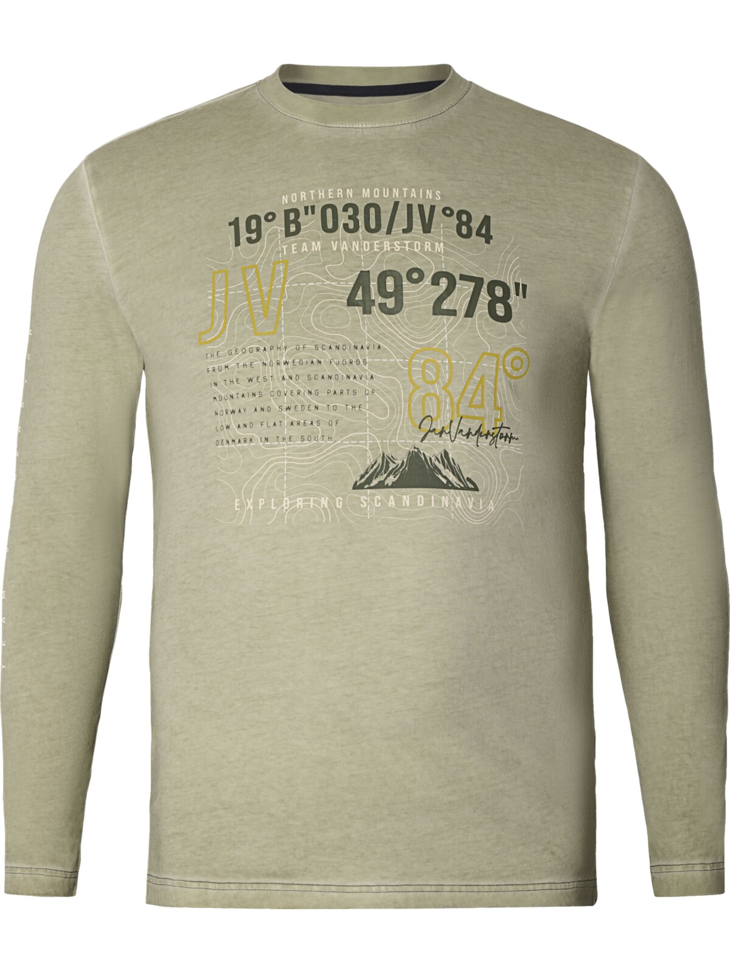 Jan Vanderstorm Shirt ' Jasir ' in Green: front