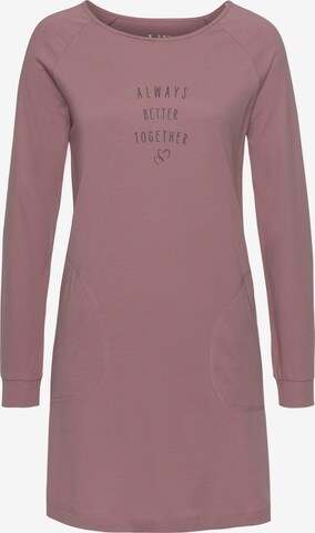 VIVANCE - Camiseta de noche en rosa: frente