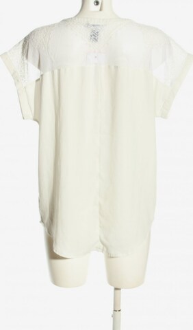 H&M Kurzarm-Bluse XS in Weiß