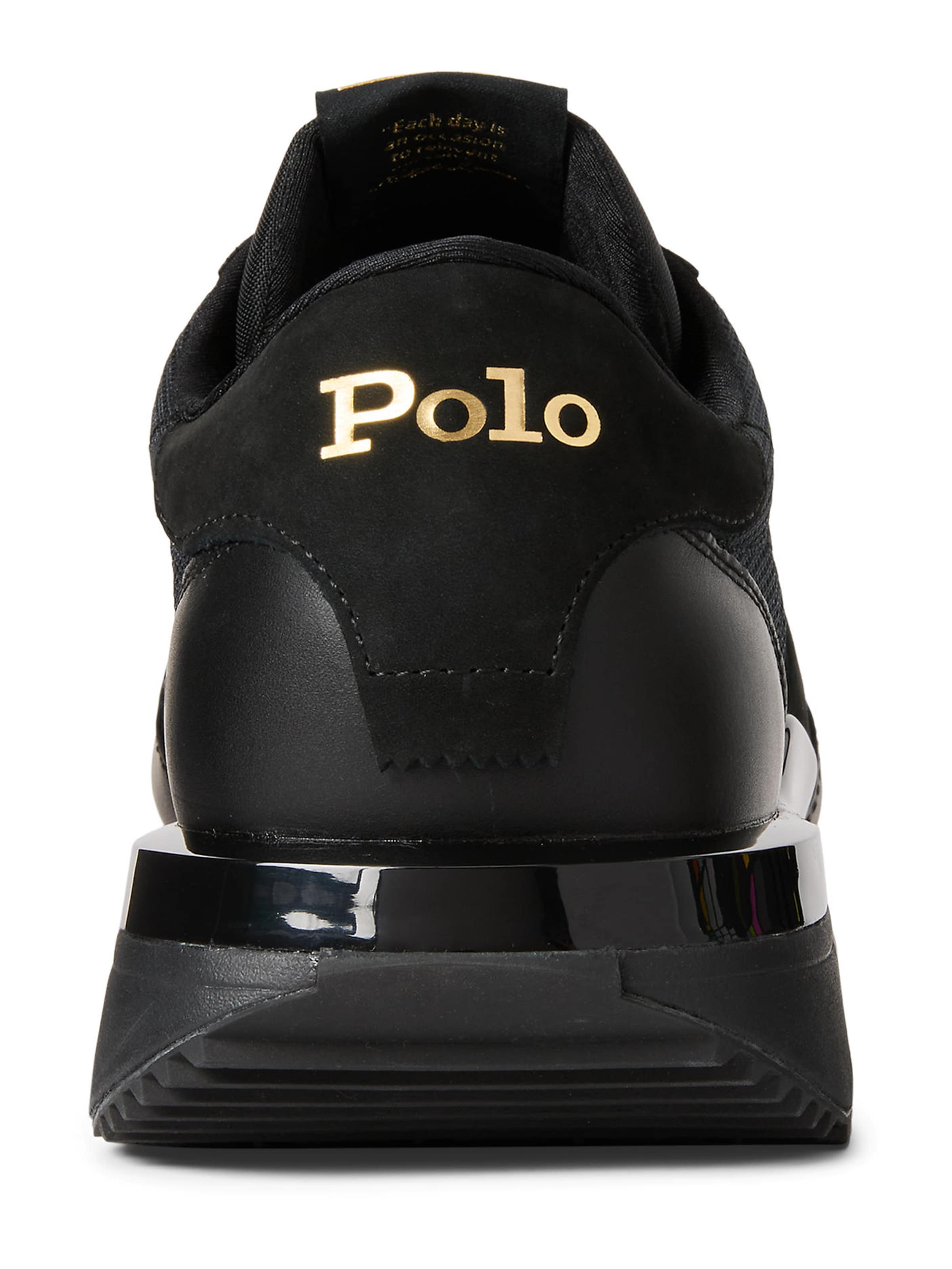 Sneaker bassa 'TRAIN 89' di Polo Ralph Lauren in nero