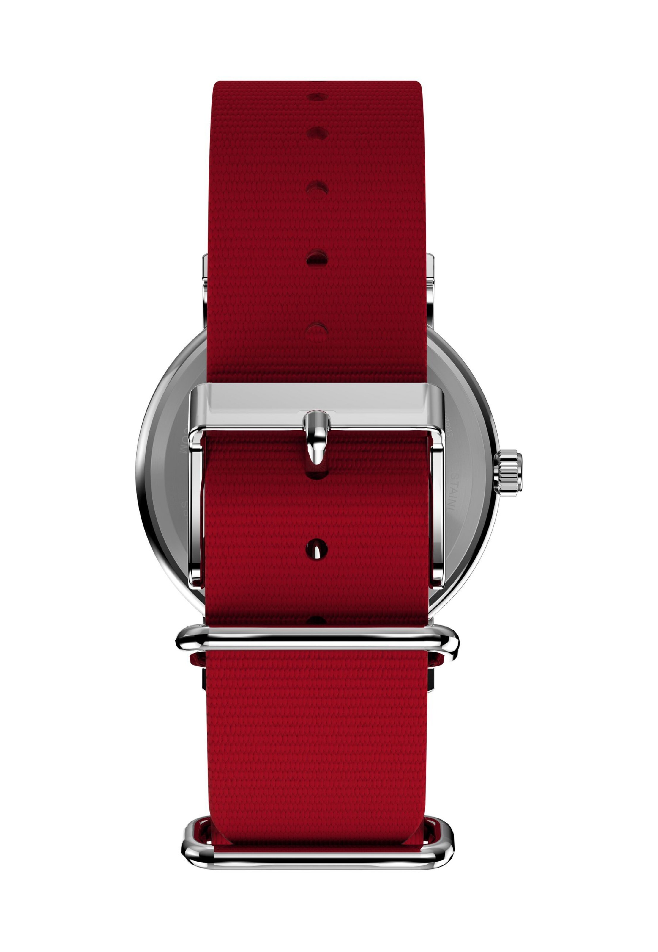 TIMEX Analoog horloge ' Timex x Peanuts® Weekender Snoopy Dancing ' in Rood