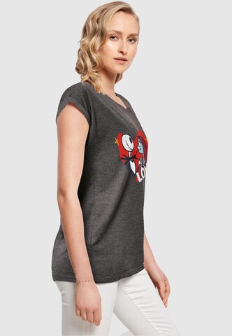 ABSOLUTE CULT T-Shirt 'The Nightmare Before Christmas - Love is Alive' in Grau