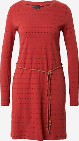 Ragwear Jurk 'VERBENA' in Rood: voorkant