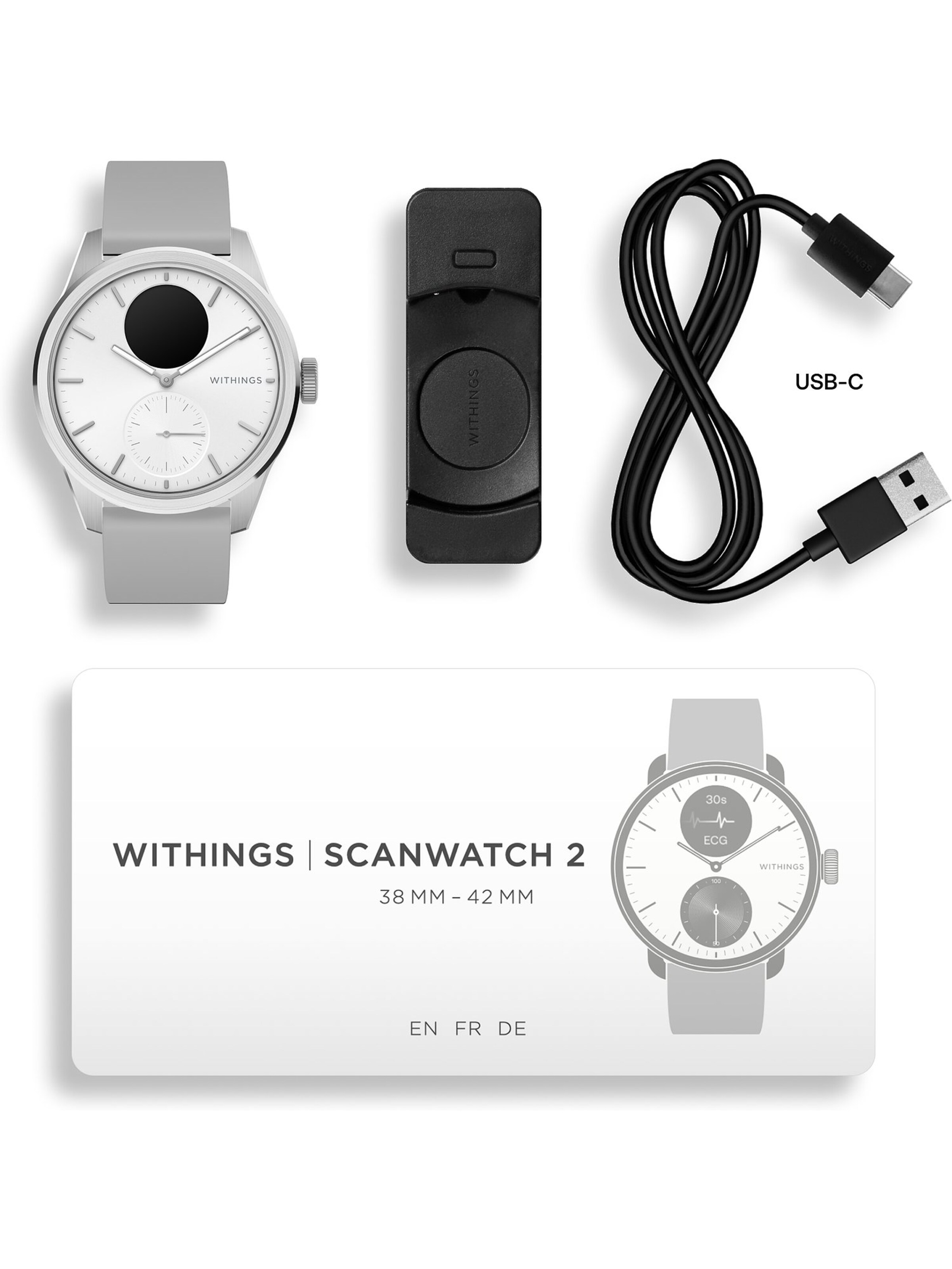 Withings Analog Watch in Silver