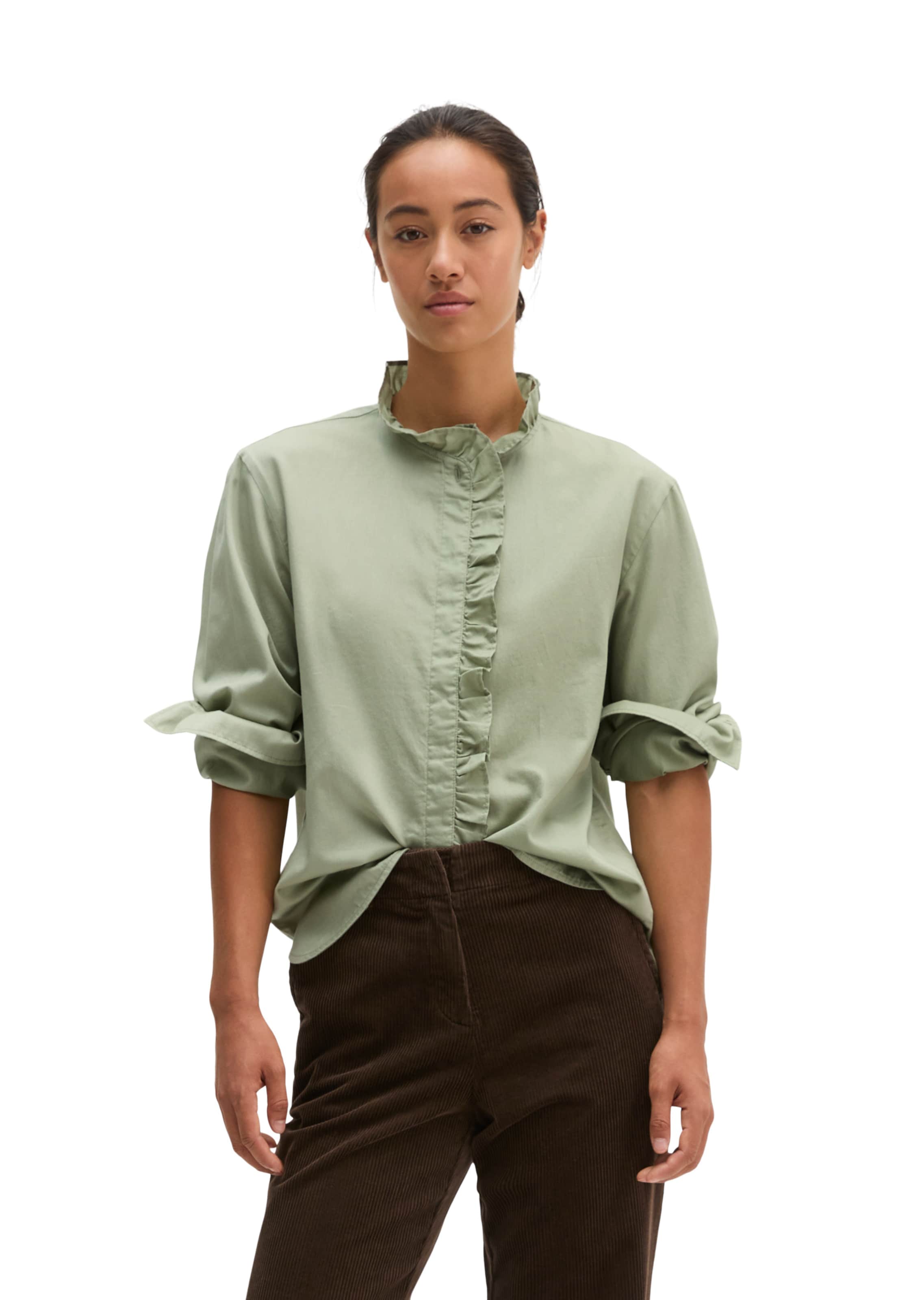 Marc O'Polo Blouse in Green: front