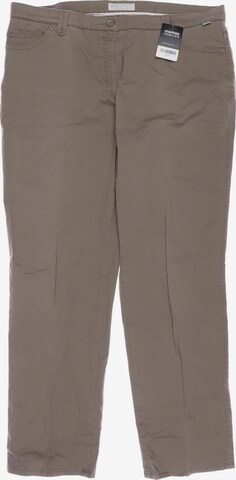 BRAX Pants in 4XL in Brown: front