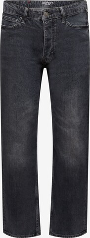 ESPRIT Regular Jeans in Zwart: voorkant