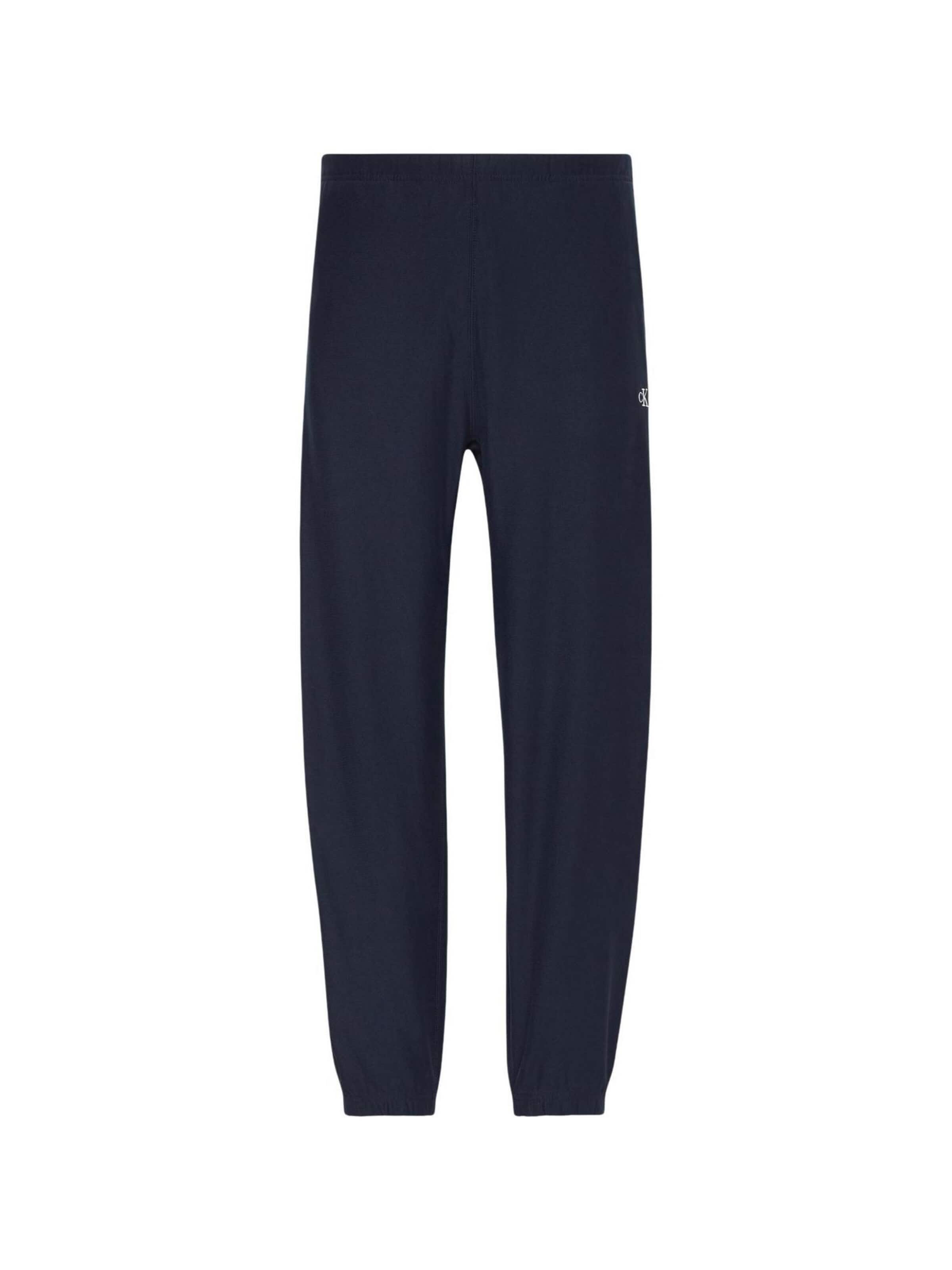 Calvin Klein Jeans Regular Sportbroek 'PREMIUM TERRY MONOGR LV04RC279G' in Blauw: voorkant