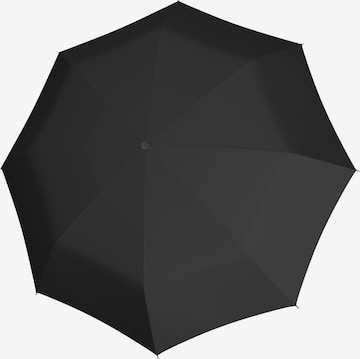 KNIRPS Umbrella 'Vision Duomatic' in Black: front