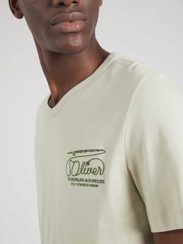 s.Oliver Shirt in Beige