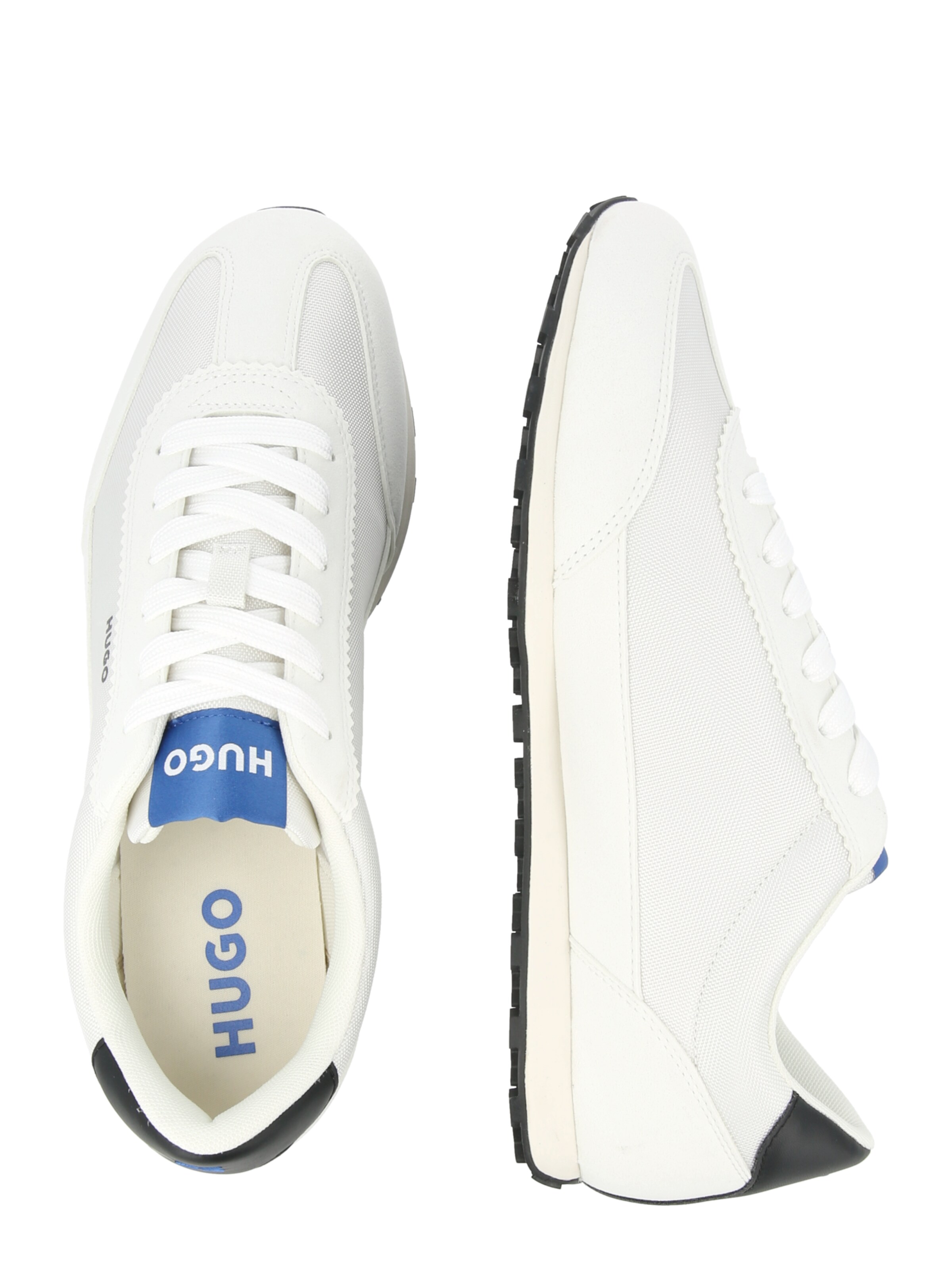 HUGO Σνίκερ χαμηλό 'Jared' σε λευκό