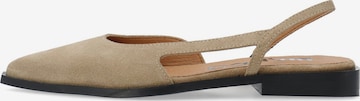Bianco - Bailarina 'Victoria' en beige: frente