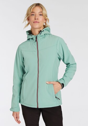 KILLTEC Outdoor Jacket in Green: front