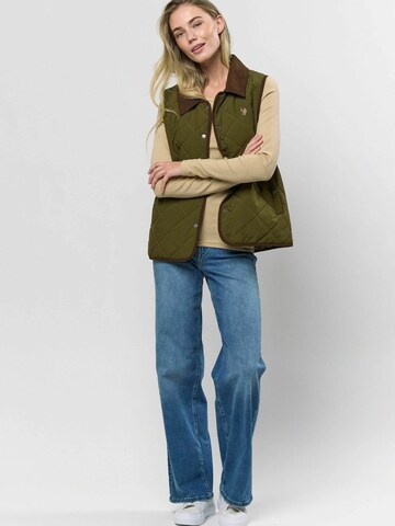 U.S. POLO ASSN. Vest ' Mendy ' in Grün