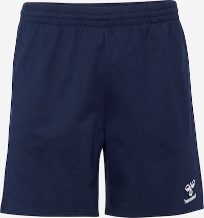 Pantaloni sport 'GO 2.0' Hummel pe albastru marin / alb, Vizualizare produs