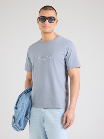 Maglietta 'JORMONTAUK' di JACK & JONES in blu: frontale