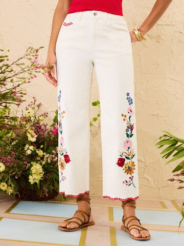 smėlio love & roses Standartinis Džinsai: priekis