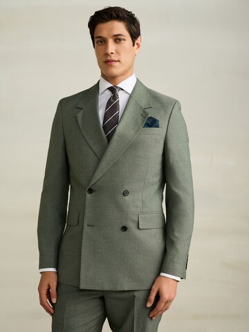 Next Regular fit Colbert in Groen: voorkant