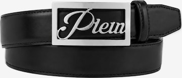 Cintura di Philipp Plein in nero: frontale