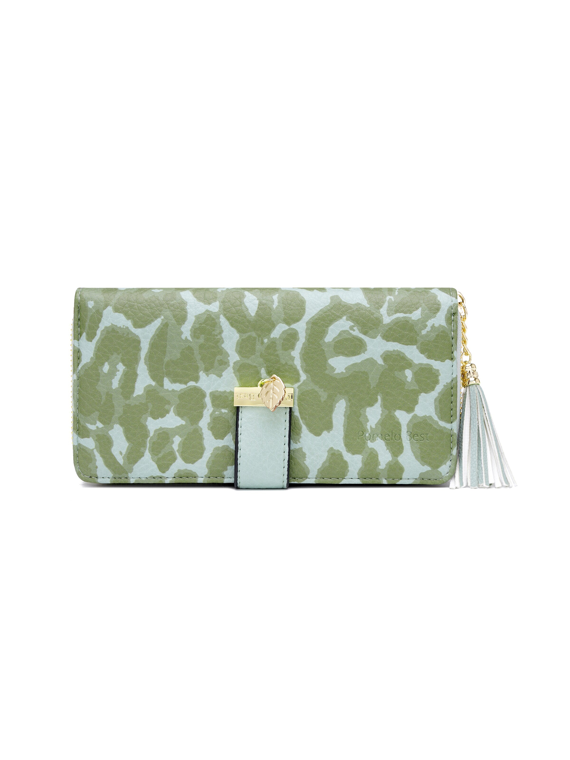 Porte-monnaies 'Damen Klassisch Minimalistisch' Pomelo Best en vert
