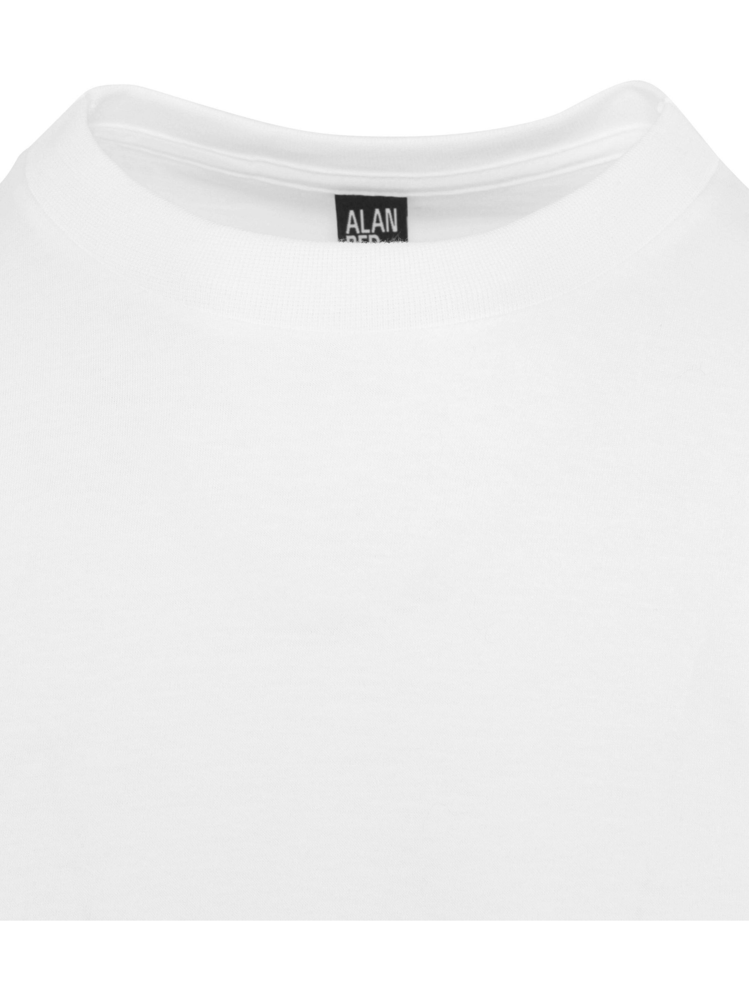 alan red Shirt 'Virginia' in White