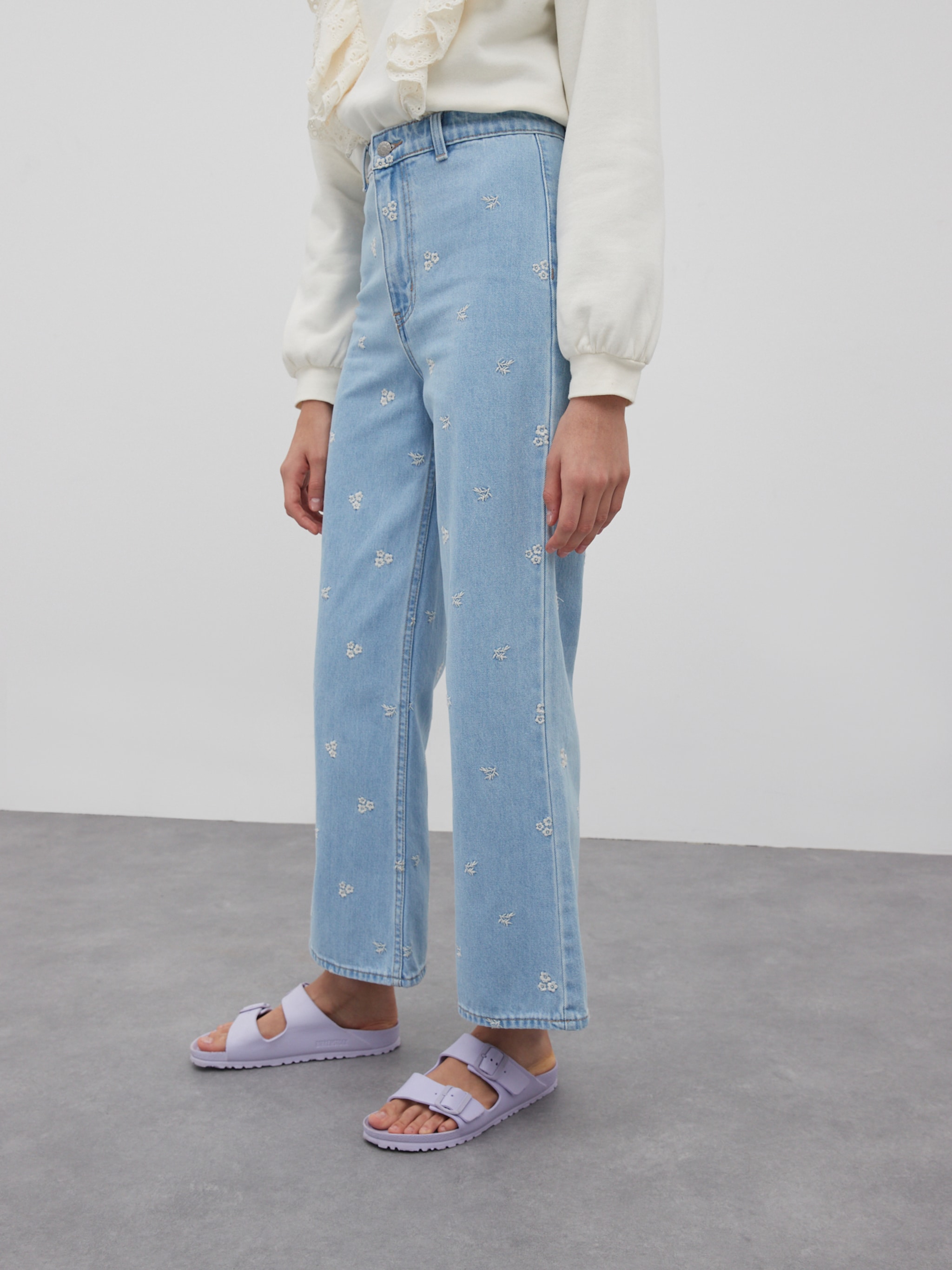 EDITED Producten Jeans 'Chrissy' Blauw denim