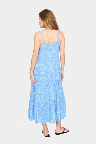 SAINT TROPEZ - Vestido 'Eda' em azul