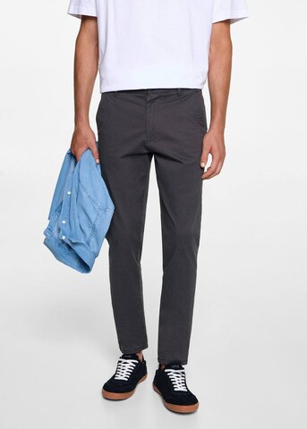 MANGO TEEN Regular Hose 'Chino' in Grau
