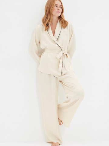 Trendyol Pyjama in Beige: Vorderseite
