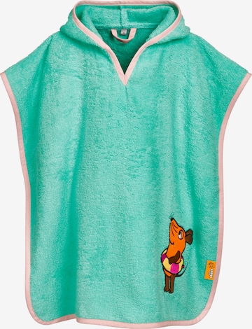 PLAYSHOES Kylpytakki 'DIE MAUS SCHWIMMRING' värissä vihreä: etupuoli