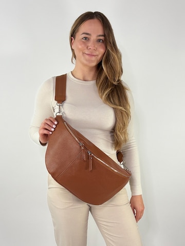 lePelou Fanny Pack 'AMALFI' in Brown