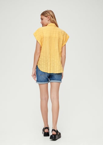 Camicia da donna di QS in giallo