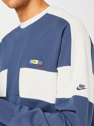 Nike Sportswear Sweatshirt in Blau