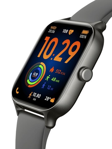 ICE WATCH Digitaal horloge 'Smartwatch Ice fit RT 3.0' in Zwart