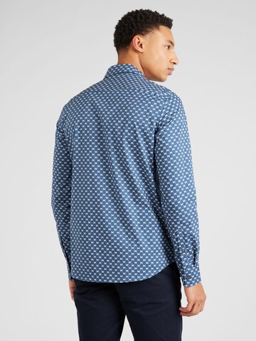 Michael Kors Regular fit Button Up Shirt in Blue