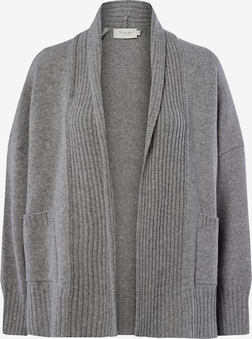 MAERZ Muenchen Knit Cardigan in Grey: front