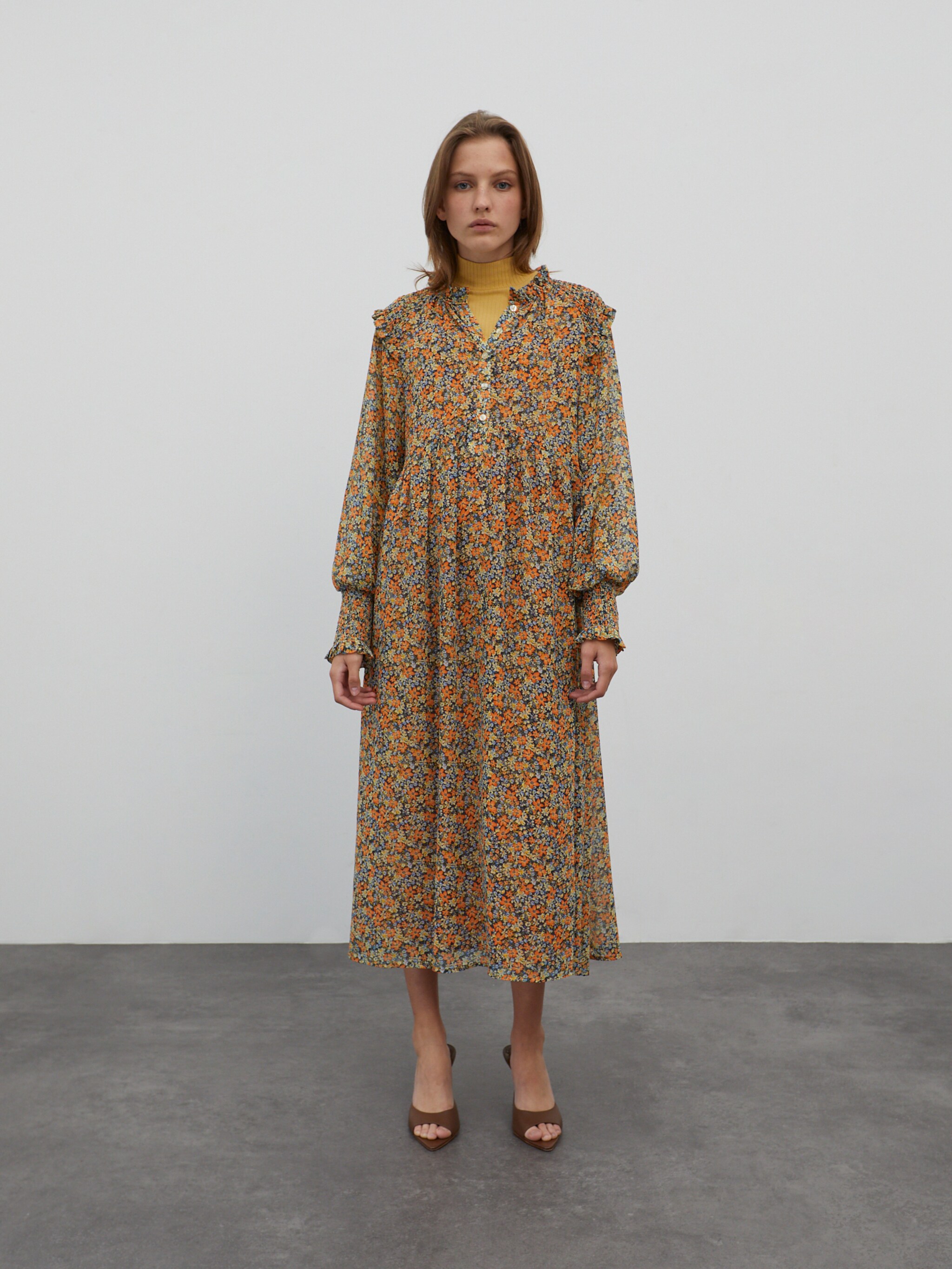 EDITED Producten Blousejurk 'Mascha' Gemengde kleuren